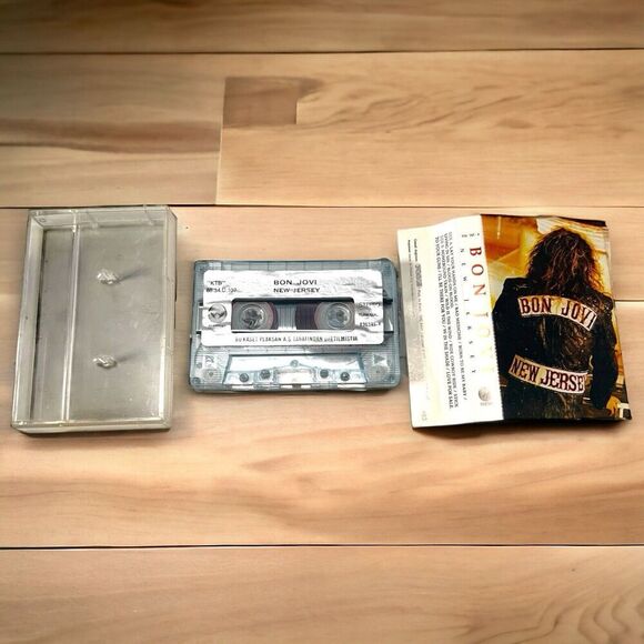 Bon Jovi New Jersey Turkish Release First Edition 1988 Cassette 836345-4 RARE! - Picture 1 of 15